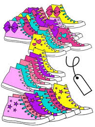 Best 21 jojo siwa coloring pages printable.coloring pages the easiest method to soothe your kid. High Top Shoes Clipart Jojo Siwa Inspired Hearts Bows Stars Volume 1