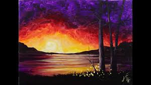 Check spelling or type a new query. Sunset Acrylic Painting Step By Step Novocom Top