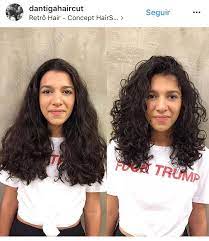 Curly Hair Before And After Haircuts For Curly Hair Medium Hair Styles Medium Curly Hair Styles