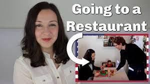Going To A Restaurant In English Travel English Youtube