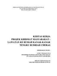Taman pendidikan anak yatim darul kifayah kampung batu, batu 5, jalan ipoh, kuala lumpur. Sivik Lawatan Ke Rumah Knk2 Tg Budriah