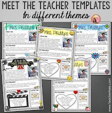 Each trainer will love an amazon present card! Nyla S Crafty Teaching Meet The Teacher Letter Templates Editable In Different Themes