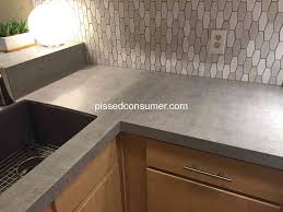 The company clads existing countertops in a sheet of natural stone, eliminating the need for tear outs. 134 Granite Transformations Reviews And Complaints Pissed Consumer