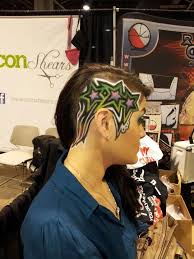 Graffetch Com Color Pencils To Fill In Hair Art Shaved Head Designs Hair Designs Hair Stiles