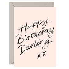 Happy birthday my darling daughter. each day i wake up i feel thankful for my life, but this day, i woke happy birthday darling. i might be an annoying mom, but i will never seize to brag what an. Happy Birthday Darling Greeting Card Galina Dixon Stationery Design