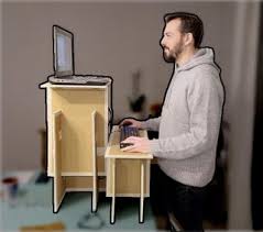 Cardboard standing desks are an affordable way to dip your toes into the standing desk craze. Cardboard Standing Desk Instructables