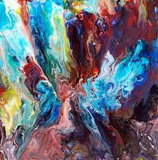 I Revel In Deliquescence But Does It Float Fluid Painting Acrylic Art Art
