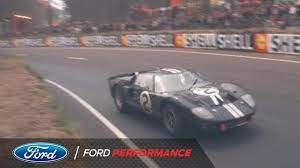 Driven by ken miles and denny hulme, this is the car that would have won but for the ford decision to stage a photofinish with three cars crossing the finish line simultaneously. When Ford Defeated Ferrari Lost Footage Discovered From 1966 Le Mans Ford Performance Youtube