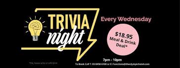 Let's get this immunity challenge started! Trivia Night At The Olympic Hotel The Olympic Hotel Preston 26 May 2021