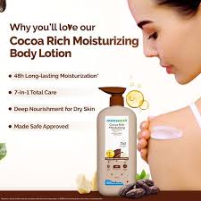 Mamaearth Cocoa Rich Moisturizing Body Lotion with Cocoa Butter & Vitamin E  for Intense Moisturization