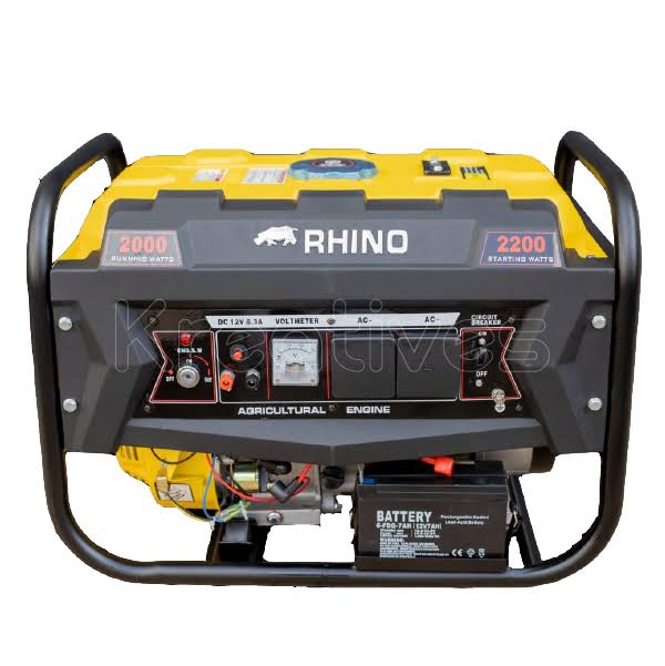Rhino 3kva Petrol generator Key start