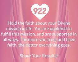 Have You Been Experiencing The Angel Number 922 Everywhere In Your Life Keep The Faith My Friends Numerology Angel Number Meanings Angel Numbers