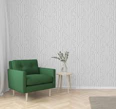 Lassen sie sich von der vielzahl der hier gezeigten designs inspirieren. Moderne Tapete Moderne Minimalistische Graue Tapete Tenstickers