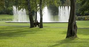 Stadt Schweinfurt Parks Freizeitpark Springbrunnen