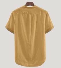 Pada awalnya atau di negeri asalnya busana muslim merupakan pakaian yang longgar dan bermotif sederhana sekali. Baju Koko Polos Lengan Pendek Hanafi Warna Mustard Kemeja Koko Muslim Pria Kerah Mandarin Lazada Indonesia