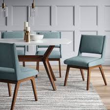 Modern dining room chairs set of 4,kitchen chairs with faux leather comfortable padded seat back in checkered pattern and sled chrome legs, dining chairs for kitchen,living,bedroom (4 white chairs) 4.5 out of 5 stars. Choose Comfortable Dining Chairs To Place Around Your Dining Table M A G I C Craft In