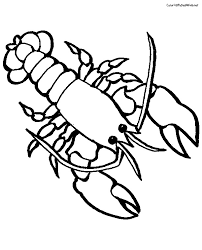 Here is a free coloring page of lobster. Lobster Coloring Pages Coloring Pages For Kids Clip Art Library