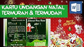 Salah satu efek yang sangat paling dicari adalah efek kartun yang membuat foto kita menjadi. Desain Kartu Ucapan Tahun Baru Lebaran Natal Ulang Tahun Dll Dengan Photoshop Youtube