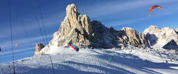 Dựa vào đánh giá : Snowkite Nelle Dolomiti A Cortina D Ampezzo Passo Giau