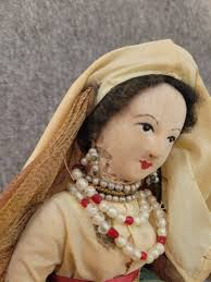 Vintage Handmade French Doll 1950s