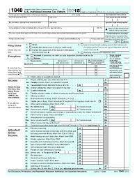 Individual tax return') is one of the core documents the 1040 tax form consists of several parts and has several versions. File Form 1040 2015 Pdf Wikimedia Commons