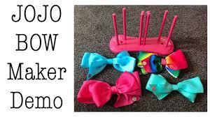 Jojo Siwa Bow Maker Tutorial Youtube