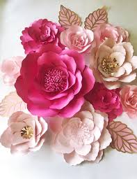 Maybe you would like to learn more about one of these? Pink Paper Flower Wall Nursery Decor Diy Paper Flower Wall Paper Flowers Template Paper Flower Nursery