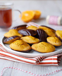 Madeleines Au Potimarron Orange Et Chocolat Recette Madeleine Recette A Base De Courge Gateau Potiron