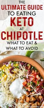 If You Love Chipotle You Need This Post The Ultimate Keto Chipotle Guide Lays Out Exactly What To Orde Keto Diet Side Effects Keto Fast Food Keto Restaurant