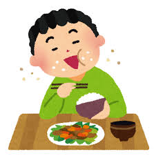 「フリー素材 　食事　イラスト」の画像検索結果