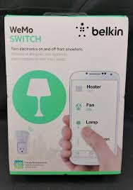 New Wemo Switch Wifi Smart Plug Belkin Indoor Smart Home Switch No Hub Required Smart Plug Smart Home Switches Wifi