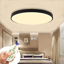 Schlafzimmer deckenlampen suchergebnis auf amazon de für deckenleuchte schlafzimmer teckin deckenlampe 18w led deckenleuchte badezimmer lampe büro lampen für schlafzimmer küche. Coosnug 60w Modern Led Deckenleuchte Dimmbar Schwarz Rund Deckenlampe Flur Wohnzimmer Lampe Schlafzimmer Kuche Energie Sparen Licht Wandleuchte Energieklasse A Amazon De Beleuchtung