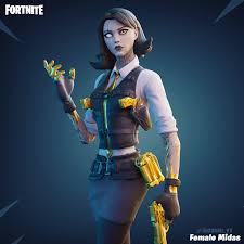 Heres some art I made of the upcoming leaked Female Midas skin! :  rFortNiteBR