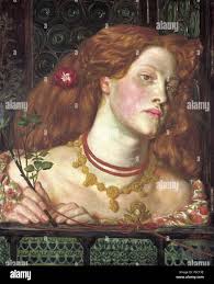 Fair Rosamund, Dante Gabriel Rossetti, 1861 Stock Photo