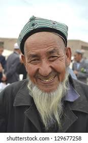 Kashgar China June 20 Senior Uyghur Stock Photo 129677267
