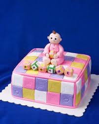 Use a bench scraper to smooth the edges and place. 28 Baby Shower Cake Pictures To Inspire You Lovetoknow