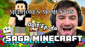 Melhores Momentos do 1°Ep. da Saga Minecraft. (O ÁUDIO E O VÍDEO BUGOU  AAAAAAAA) #sagaminecraft #3temporada #felipeneto #nelipefeto #foryou #fypシ  #tiktok #nelipefetomoments