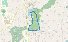 (prints to legal size) synoptic garden map. Planting Fields Arboretum Walking And Running Trail Locust Valley New York Usa Pacer