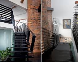 Designed to bridge a large vertical distance by dividing it into smaller vertical distances, called steps. 20 Beautiful And Bold Black Staircase Design Ideas Home Design Lover