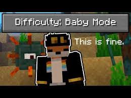 So I Added A Baby Mode Difficulty To Minecraft Youtube In 2020 Try Not To Laugh Me As A Girlfriend Minecraft Mods