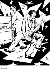 Coloring Page Rock And Roll Img 6931 Rock And Roll Coloring Pages Free Coloring Sheets