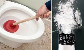 Slowly pour one cup of vinegar into the bowl. Cleaning Unblock Your Toilet With Baking Soda Express Co Uk