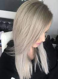 Silver Hair Ash Blonde Hair Done At Home Longhai Balayage Hair Blonde Blonde Hair With Highlights Ash Blonde Hair