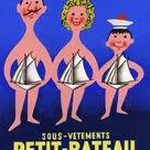Petitbateau Morvan Jetudielacom Avec Images Publicites Retros Affiche Vintage Affiches Retro