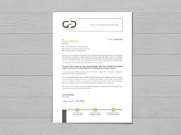 Aside from a letterhead template, you also get templates for: Letterhead Pad Designs Themes Templates And Downloadable Graphic Elements On Dribbble