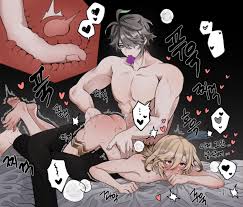 genshin impact, alhaitham (genshin impact), kaveh (genshin impact), jjyan  sin, 2boys - R34 Vault