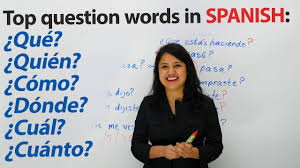 Learn Spanish What Where When Who Which How More In Spanish Youtube