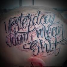 This book hits you with that real l.a. Big Letter Tattoos