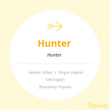 Hunter Short Baby Boy Names Unisex Baby Names Uncommon Baby Names