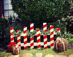 Christmas Picket Fence Christmas Decorations Diy Outdoor Christmas Yard Art Outside Christmas Decorations